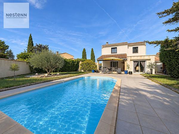 MAISON T4 110 M²  AVEC 620 M² DE TERRAIN PISCINE GARAGE
