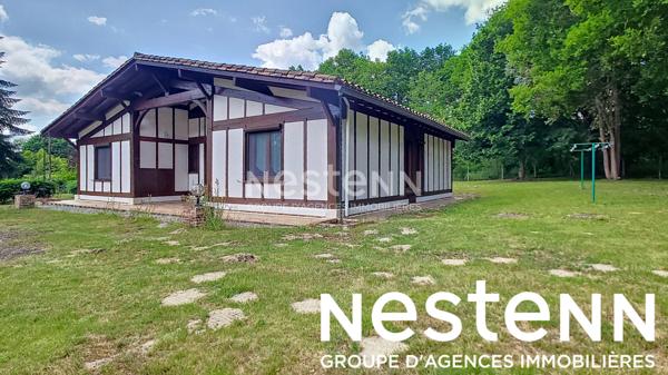 A vendre Maison Landaise de Prestige à Reaup Lisse avec piscine couverte et parc boisé