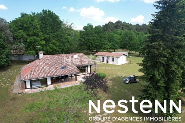 A vendre Maison Landaise de Prestige à Reaup Lisse avec piscine couverte et parc boisé
