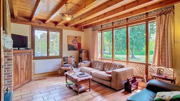 A vendre Maison Landaise de Prestige à Reaup Lisse avec piscine couverte et parc boisé