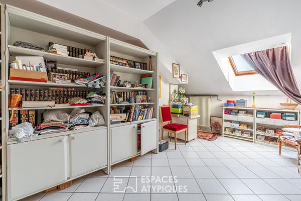 Appartement en dernier étage à moderniser