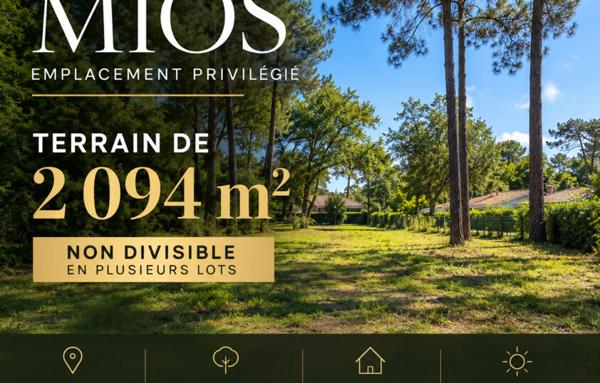 Terrain à Batir de 2 094 m²