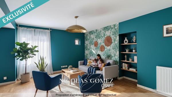 Spacieux duplex de 134 m² avec 4 ch et parking