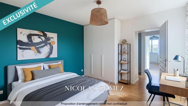 Spacieux duplex de 134 m² avec 4 ch et parking