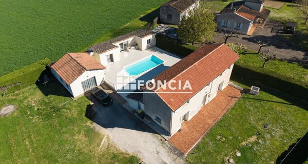 À vendre Maison 4 pièces 130 m² - Puymirol 47270