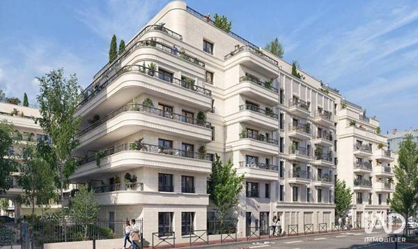 Studio à vendre 37 m² Levallois-Perret
