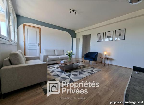 A VENDRE 37300 Joué les Tours Appartement 4 pièces 69 m2/ balcon / cave