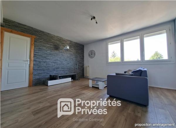 A VENDRE 37300 Joué les Tours Appartement 4 pièces 69 m2/ balcon / cave