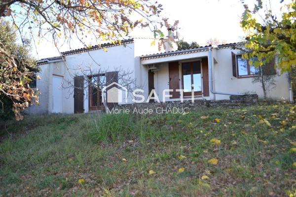 Maison T6 -136 m2 jardin attenant 1750 m2, forage