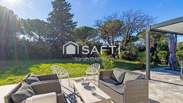 Maison individuelle de plain pied dans un domaine sécurisé