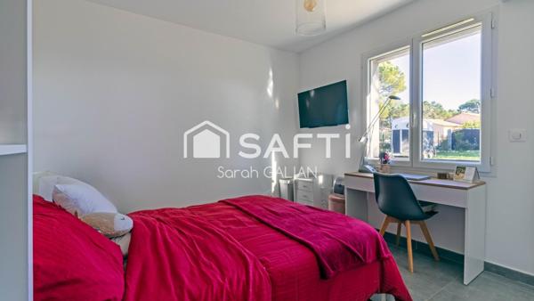 Maison individuelle de plain pied dans un domaine sécurisé