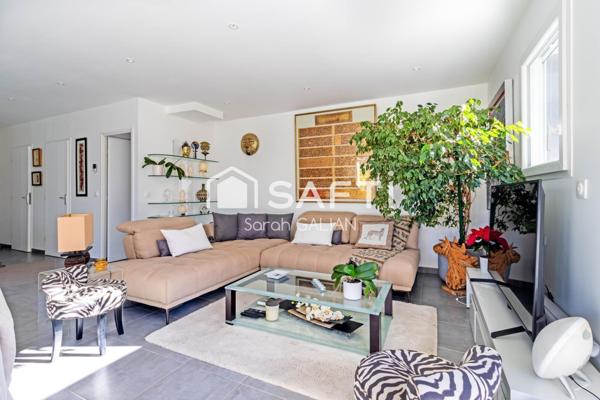 Maison individuelle de plain pied dans un domaine sécurisé