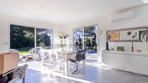 Maison individuelle de plain pied dans un domaine sécurisé