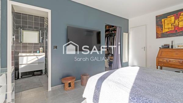 Maison individuelle de plain pied dans un domaine sécurisé