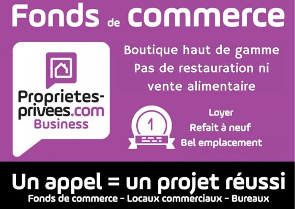 75006 PARIS - BOUTIQUE DE DECORATION 66 m2