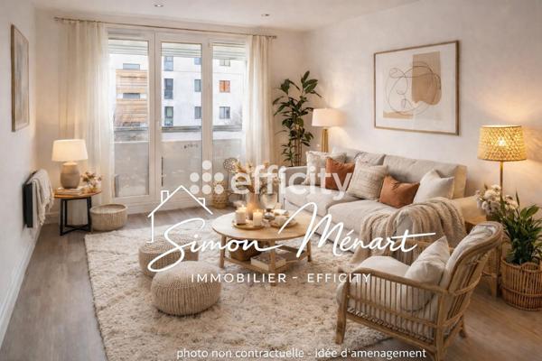 Appartement 3 pièces - 62 m²