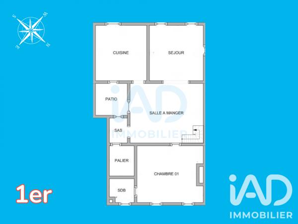 Immeuble à vendre 187 m² Saint-Ouen-sur-Iton
