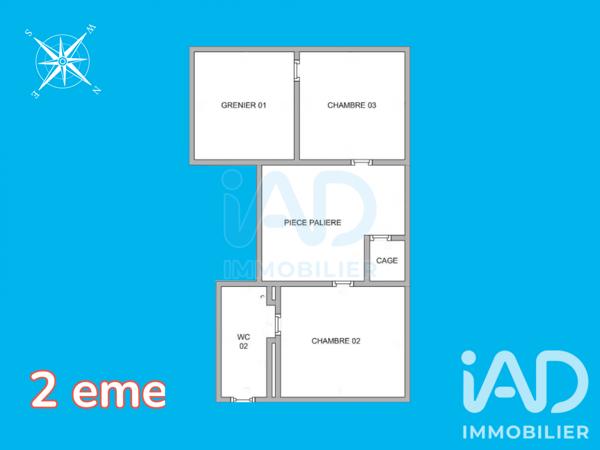 Immeuble à vendre 187 m² Saint-Ouen-sur-Iton