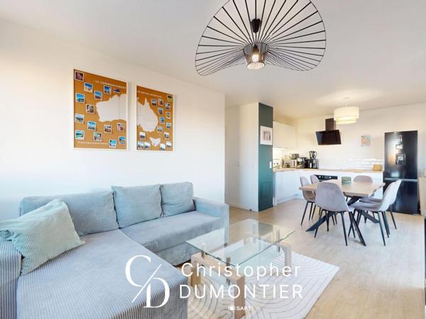 MONT-SAINT-AIGNAN –  T3 avec BALCON et PARKING