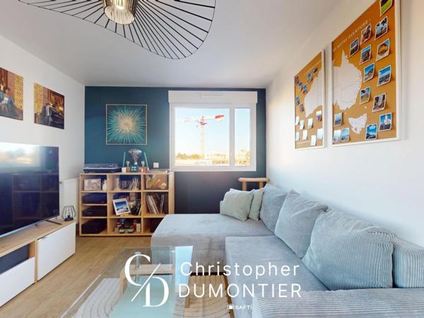 MONT-SAINT-AIGNAN –  T3 avec BALCON et PARKING