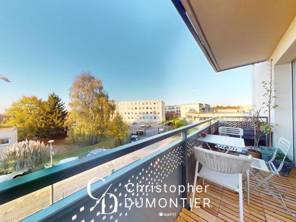 MONT-SAINT-AIGNAN –  T3 avec BALCON et PARKING