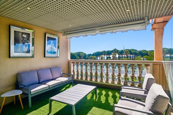 Golfe-Juan – Appartement face à la mer dans résidence de prestige