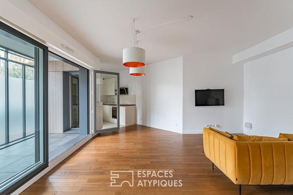 Duplex esprit maison avec loggia quartier Mairie d’Issy