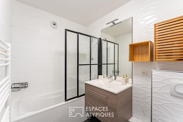 Duplex esprit maison avec loggia quartier Mairie d’Issy