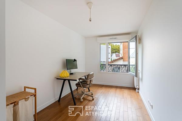 Duplex esprit maison avec loggia quartier Mairie d’Issy