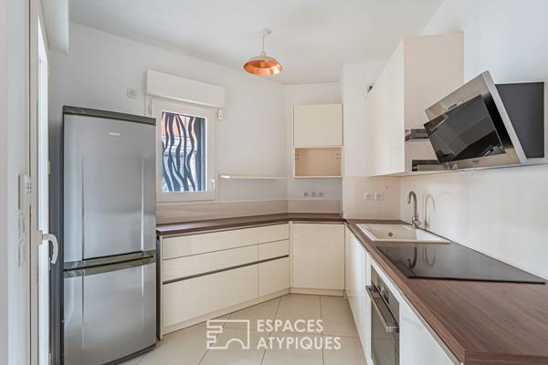 Duplex esprit maison avec loggia quartier Mairie d’Issy