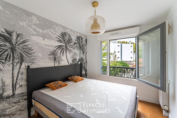 Duplex esprit maison avec loggia quartier Mairie d’Issy