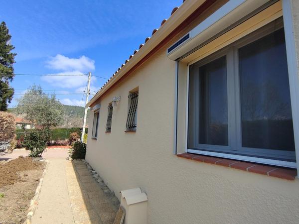 Maison à vendre plain pied avec dépendance VERNET LES BAINS (66)