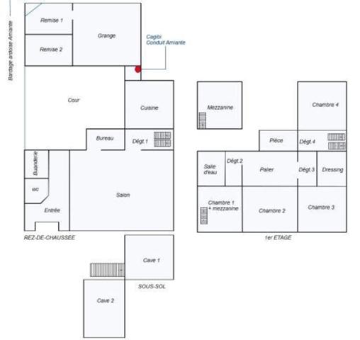 Maison à vendre 6 pièces LA CHARTRE SUR LE LOIR (72) Maison de caractère – cœur de ville – 181 m² – cour, dépendance et caves