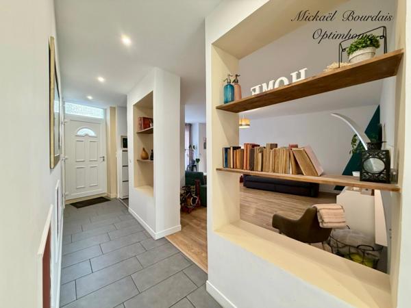 Maison de ville – 158 m² habitables – Centre du Lude – Classe D – Cour fermée – Grenier aménageable