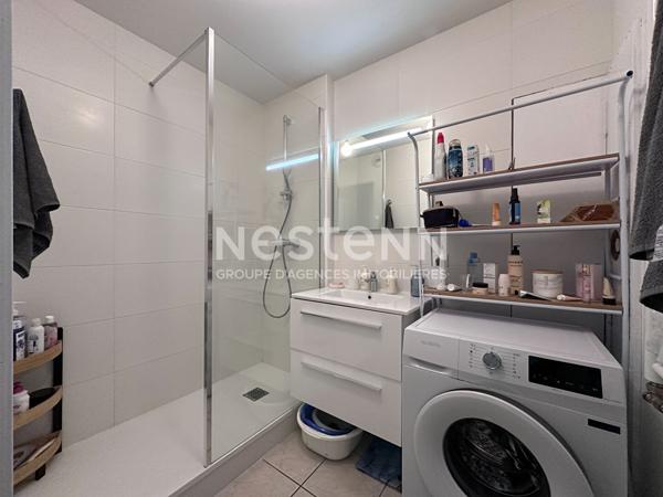 Appartement à vendre à Vannes T2 avec terrasse, box fermé en sous-sol et parking extérieur