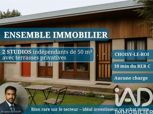 Immeuble à vendre 50 m² Choisy-le-Roi