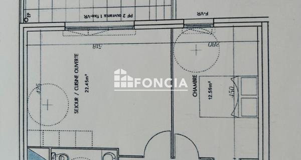 À vendre Appartement 2 pièces 47.8 m² - Puget-sur-argens 83480