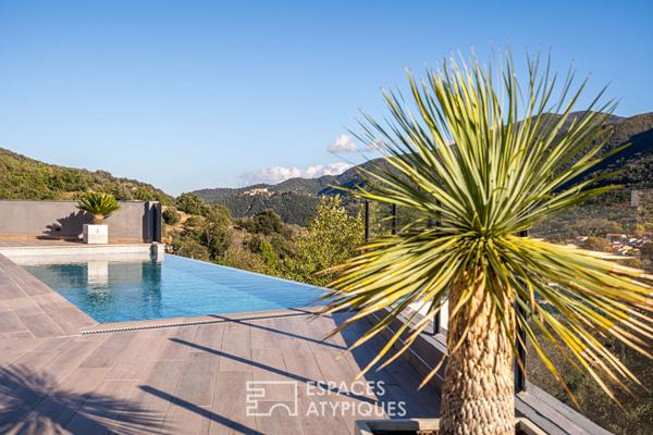 Villa contemporaine au coeur du Vallespir avec vue panoramique