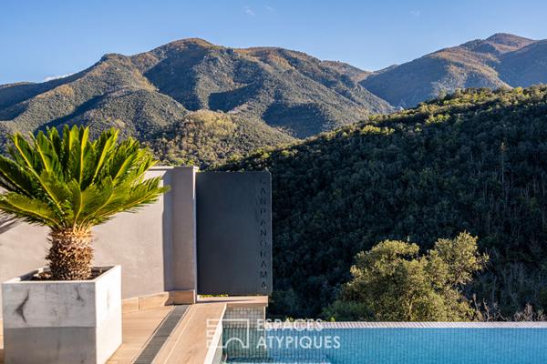 Villa contemporaine au coeur du Vallespir avec vue panoramique