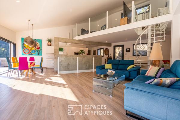 Villa contemporaine au coeur du Vallespir avec vue panoramique