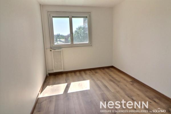 Appartement Saint Priest 4 pièces 81m2, 1er étage, 3 chambres, balcon, cave, stationnement