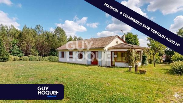 La Brède ? 4200 m² de parc préservé au pied de Rambaud