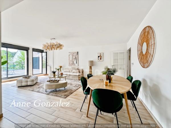 ORLEANS Centre fbg Bannier, à vendre superbe appartement T4 avec terrasse de 36m2 exposée sud-ouest, 4 places de parking