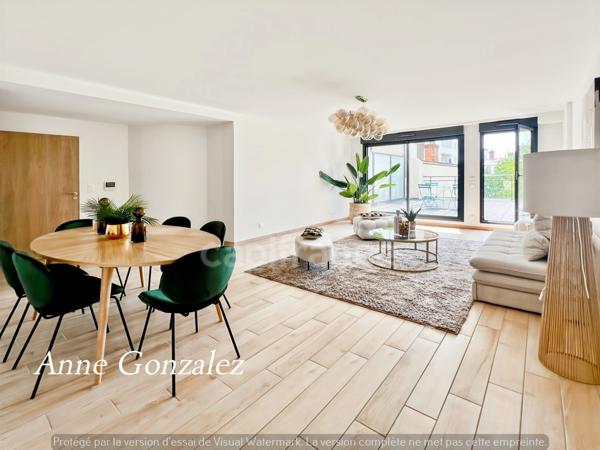 ORLEANS Centre fbg Bannier, à vendre superbe appartement T4 avec terrasse de 36m2 exposée sud-ouest, 4 places de parking