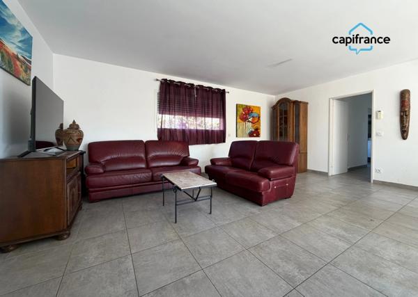 Bessières centre, maison de plain-pied T4, 104 m² avec garage, parcelle de 247 m²