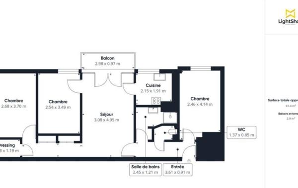 Vente Appartement P4 Vitry-sur-seine   