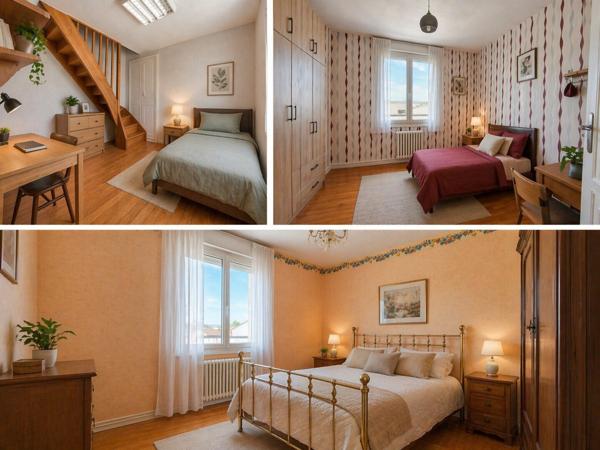 MAISON 4 chambres jardin cour 238 500 € H.A.I.*