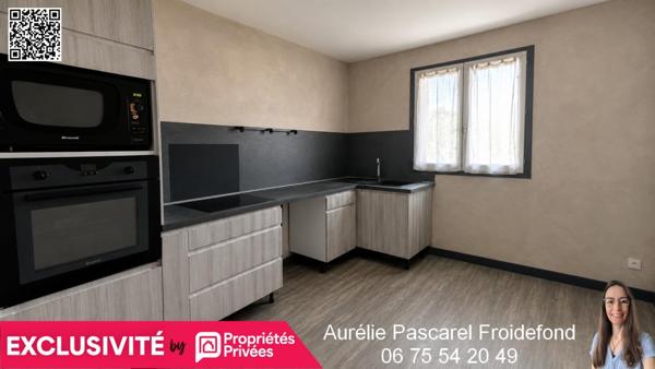 BRIVE : Grange en pierre, rénovée en Maison T4 d'env. 110m² - 3 chambres + Bureau - combles aménageables - GARAGE et Atelier - Terrain d'env. 2500m² et Terrasse couverte