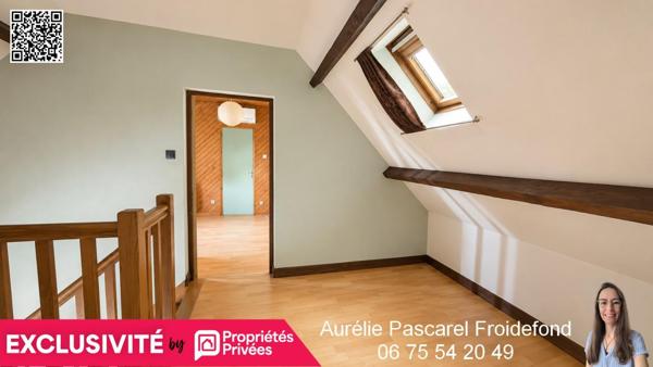 BRIVE : Grange en pierre, rénovée en Maison T4 d'env. 110m² - 3 chambres + Bureau - combles aménageables - GARAGE et Atelier - Terrain d'env. 2500m² et Terrasse couverte