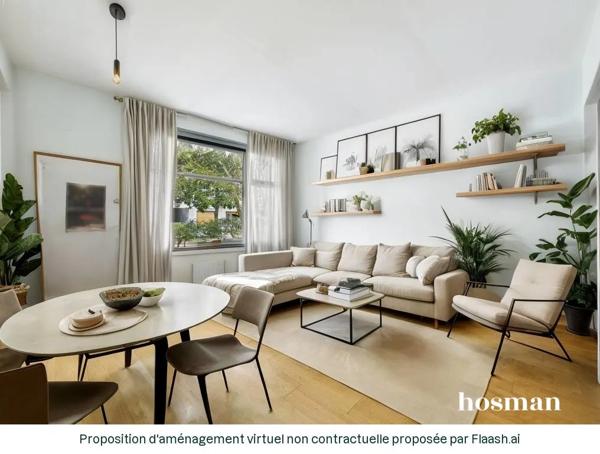 Duplex avec balcon et terrasse- Calme - Square Charles Laurent, Paris 15ème